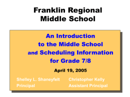 Franklin Regional Middle School