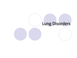 Lung Disorders