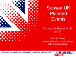 SUBTECH 04 - Subsea UK