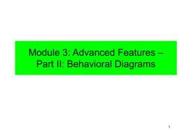 Module 6: Diagrams - University of Texas at Dallas