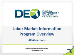 Heading 1 - Florida Department of Economic Opportunity