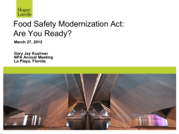 FDA Actions - Hogan Lovells