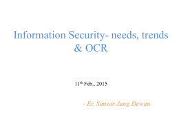 Need for Information Security, Understanding Information
