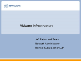 VMware Infrastructure_2008.01.16