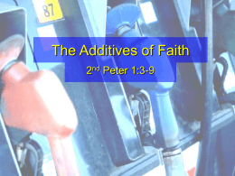 The Additives of Faith