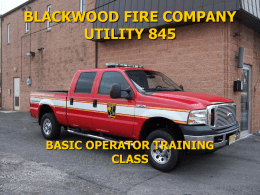 BLACKWOOD FIRE COMPANY TOWER844LADDER