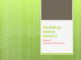 Technical Design Project - Scott Morgan Johnson Middle School