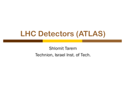 LHC Detectors - Physics@Technion