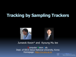 Visual Tracker Sampler