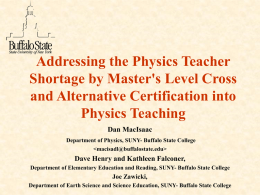 A Modest Proposal: Addressing the Physics Teacher Shortage