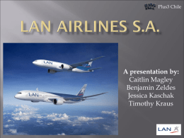 LAN Airlines S.A. - University of Pittsburgh