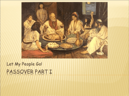 Passover part II - Deborahs Messianic Ministries