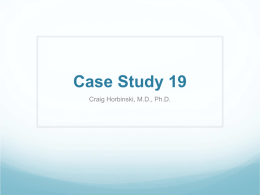 Case Study 19 - University of Pittsburgh