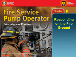 Responding on the Fire Ground