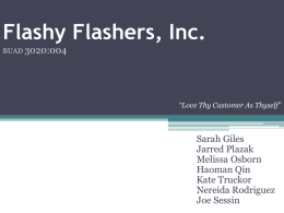Flashy Flashers, Inc.