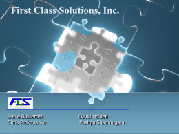 First Class Solutions, Inc.