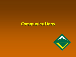 Communications - Us Scouting Service Project Inc