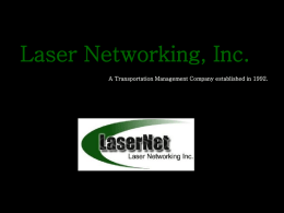 LaserNetworking, Inc.