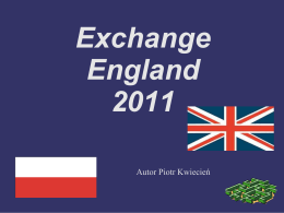 Exchange England 2011