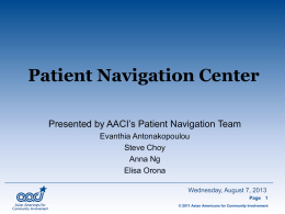 Patient Navigators