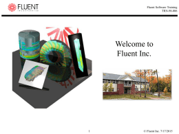 Welcome to Fluent Inc.