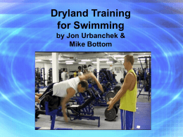 Dryland Training for Power