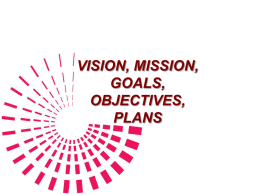 MISSION VISION - managementforu.com