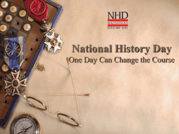 Junior Historians and Texas History Day