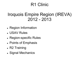 Iroquois Empire Region 2010-2011
