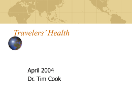 Travelers’ Health