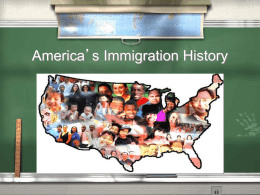 America’s Immigration History