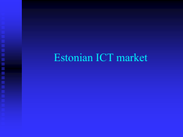 Estonian ICT market research