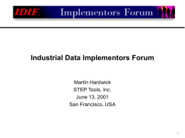 Implementors Forum