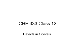 CHE 333 Class 10
