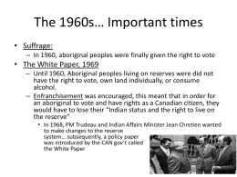The 1960s… Important times