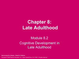 Physical and Cognitive Development