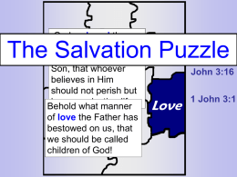 The Salvation Puzzle