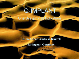 Q-IMPLANT Surgical-LINE - iausi International Academy for