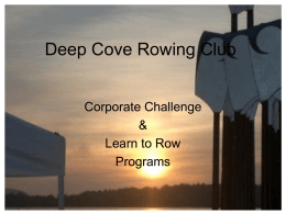 PowerPoint Presentation - Corporate Challenge and LTR Programs