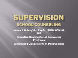 supervision - Long Island University
