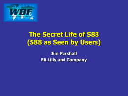 The Secret Life of S88 - OEE
