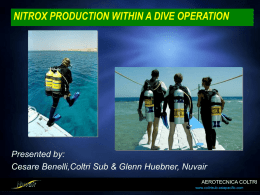 Nitrox Fill Systems for Dive Stores and Charter Vessels