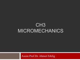 Ch3 Micromechanics