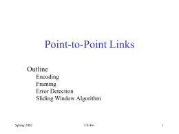 Point-to-Point Links