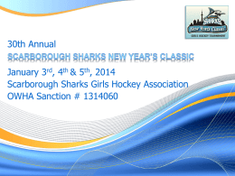 Sharks Ice Trials Tournament