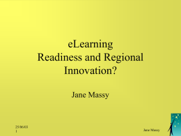 eLearning Readiness for innovation?