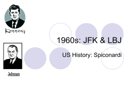 1960s: JFK & LBJ - An Online Resource Guide for Social