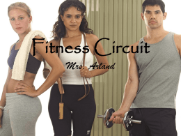 Fitness Circuit Mrs. Arland - Cheney Public Schools / Overview