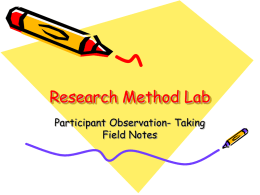 Research Method Lab - University of Chicago