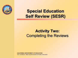 Power Point for Activity Three
